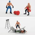 Miniatyrbild 3 av 5: Fornnerg 1 Set Brottningslekset Realistisk DIY Mini Brottningsactionfigur Lekset