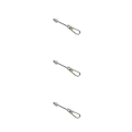Pikkukuva 1 / 5: 1/3/5 Kääntyvä Kierrekoukku Lukituskiinnitys Turvalukko Kestävä M04-206 M04-206 3PCS