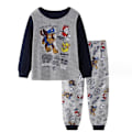 Miniatyrbilde 1 av 3: PAW Patrol Pyjamassett Barn Langærmede Bukser Sett Sovklær Grå 110cm grey 110cm