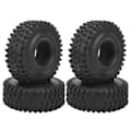 Pikkukuva 5 / 5: 4kpl 120MM 1.9-tuumaiset Kumirenkaat Sopivat SCX10 90046 1/10 RC Automalliin
