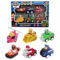 Miniatyrbillede 1 af 4: 6 stk/sæt Paw Patrol Hvalpe Actionfigurer Træk Tilbage Bil Legetøj - WELLNGS