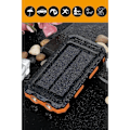 Miniatyrbilde 4 av 4: Solcellelader 20000mAh, Solpanel Powerbank Vanntett Bærbar Lader med Doble 5V USB-porter/LED