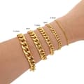 Panserkjede Armbånd Gull 11,5mm—pa