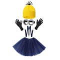5-pack Halloween-kostym för flickor navy blue