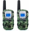 Camouflage Walkie Talkie - Lang rækkevidde 3 km, 2 stk.