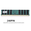 Miniatyrbillede 3 af 5: PC2-6400 DDR2 800MHZ 240Pin til AMD Dedikeret Desktop Hukommelse Ram.pa
