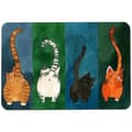 Door Mat Welcome, Cat Pattern Doormat, Non-Slip Doormat