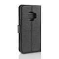 Miniatyrbillede 1 af 4: Samsung Galaxy S8 Plus Pung Etui Sort Læder Skind Cover—pa