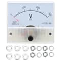DC-pekare Voltmeter Hög precision Installationsmätare 85C1 DC 0~300V 0.1