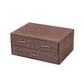 Miniatyrbillede 1 af 5: Retro Stil Opbevaringsboks til Hjemmekontor og Klasserumsopbevaring 3 Drawers