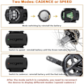 Miniatyrbillede 4 af 5: S3+ Cykelsensor til hastighed og kadence, Ant+ og Bluetooth 4.0 Wir（PA）