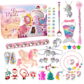 Miniatyrbilde 2 av 5: 2023 Amazon Julkalender Nedtelling Blind Box Enhjørning Is og Snø Ornament Jenter Feriegave Leke XT-86-1 Unicorn Blind Box 423g
