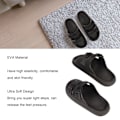 Miniatyrbild 4 av 4: Sandaler Tofflor EVA Tjocka Sulor Slip On Slides Sommar Utomhus Snygga Cloud Tofflor Svart Black 38/39