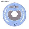 Miniatyrbild 4 av 5: Mambobaby B510 Icke-uppblåsbar babyflytring för nacke, huvud, flytande simring, leksaker, simtränare för bl blå Medium Size för 0-6 månader