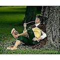 Miniatyrbillede 4 af 4: Luksuriøse Unisex Voksen Hobbitfødder Tøfler Halvling Plys