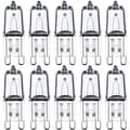 45W G9 halogenlampor 230V varmvita dimbara 10-pack