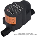 Miniatyrbillede 3 af 4: Automatisk recirkulations-boosterpumpe til bruser 24VDC 100-240V EU-stik --.pa