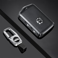 Miniatyrbillede 1 af 5: Passer Volvo Smart Bil Nøgle Etui (sort), Etui med nøgle F—PA