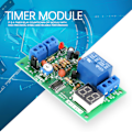 Miniatyrbilde 4 av 5: DC12V LED Display Nedtellingstimer Forsinkelsesavstengningsrelé Koblingsmodul