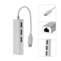 Miniatyrbild 2 av 3: USB-C Nätverksadapter RJ45 Hubb Nätverksanslutning via USB