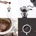 Miniatyrbilde 4 av 4: Rustfritt stål papirløs hell over kaffefilter