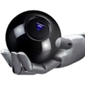 Miniatyrbillede 1 af 5: Magic 8-Ball, Mystisk 8-Ball Retro Edition Spåkugle med Flydende