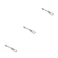 Miniatyrbillede 2 af 5: 1/3/5 Svingtrådskrog Låsningsbeslag Sikkerhedslås Langvarig M04-206 M04-206 3PCS