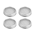 Miniatyrbillede 2 af 5: 4-pak Rustfri Stål Spireglaslåg til Brede og Ekstra Brede Mason Glas til Dyrkning af Spirer.pa