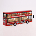 Pikkukuva 4 / 5: 1/2 1:50 Valmistettu Autolelu Vetotakaisin Kaksikorkea Buss Punainen 21x4.5x8.2cm Red 21x4.5x8.2cm 1Set