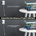 Pikkukuva 2 / 5: Thunderbolt 4 -jatkokaapeli, USB-C-kaapeli uros-naaras, tukee 8k/5k@60hz videota / 40gbps tiedonsiirtoa / 100w latausta (0,8m)