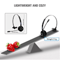 Miniatyrbilde 3 av 5: Trucker Bluetooth-hodetelefoner, trådløst headset med mikrofon for PC, Bluetooth-hodetelefoner med mikrofon støyreduksjon, for mobiltelefoner, datamaskin