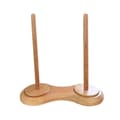Dobbel garnholder for hekling, garnholder for strikking, garnvinde
