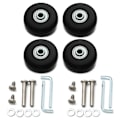 Pikkukuva 1 / 5: Matkalaukun osat akselit Matkalaukun pyörät 90MM * 24MM4PCS 4PCS