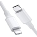 Pikkukuva 2 / 2: 3-pack 2m Lightning-kaapeli lataus ja tiedonsiirto 2kpl USB-C Valkoinen - 3-PACK 2M lataus.pa