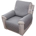 Fåtöljöverdrag Relax 1-sits, Vattentätt skyddande överdrag för recliner-soffa för sovrum （Grå 55×200）.pa