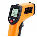 Miniatyrbillede 3 af 5: Paris Ikke-menneskelig infrarød termometer digital laser infrarød temperatur -50~380℃