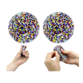 Miniatyrbillede 1 af 5: 8*8cm Hudpille Fidget Legetøj, Anti Hudpille Puder Pillepude Angst Finge Popping Legetøj Trichotillomani Fidget Legetøj til Hudpillere 5 stk 5pc