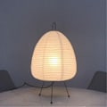 Miniatyrbilde 5 av 5: Japansk rispapperslampe LED bordlampe stue soverom nattbord studie hotell hjem stativ H