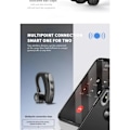 Pikkukuva 2 / 5: Paris_Langattomat Bluetooth-kuulokkeet mikrofonilla, ääniohjauksella, stereokuulokkeet, melunvaimennus, korvatulpat, handsfree, business-kuulokkeet IOS Androidille