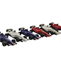 Miniatyrbillede 4 af 4: Adventskalender Jul Formel 1 Bilmodel 24 Dage Nedtælling Barnlegetøj Sjov Julegave Blind Box