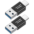 Miniatyrbilde 1 av 5: Type-C hann til USB 3.0 hann-adapter, USB A hann til USB-C hann DXGHC