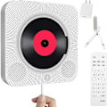 Pikkukuva 1 / 5: Kannettava CD-soitin Bluetoothilla - Seinään asennettava kotiteatterijärjestelmä FM-radiolla ja kaukosäätimellä