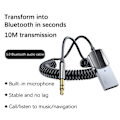 Miniatyrbillede 3 af 5: Bluetooth Aux-adapter USB til 3,5 mm udtag Bil o Bluetooth 1pc
