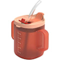 Pikkukuva 1 / 5: Sippikuppi aikuisille kahvoilla, itsenäiset sippikupit aikuisille, joiden liikkuvuus on rajoittunut, vammaiskupit vanhustenhoitoon (300 ml) Orange