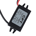Miniatyrbillede 4 af 5: Paris_1:a USB 12V til 5V DC/DC Spændingsomformer Strømadapter