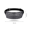 Pikkukuva 2 / 5: Urheilullinen piilotettu vyölaukku juoksuun, HARMAA HARMAA.PR grey grey