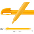 Miniatyrbilde 2 av 5: Fargede plastpekepenner kompatibel med Nintendo Wii U Gamepad P
