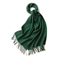 Pikkukuva 1 / 5: 1/2/3 unisex-huivi fransuilla Lämmin ja mukava putkihuivi sipulinvihreälle onion green 1Set