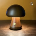 Miniatyrbillede 1 af 5: Svampe lampe til soveværelse Mørkebrun C
