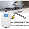 Miniatyrbilde 4 av 4: 24V Vannpumpe Automatisk Liten Sentrifugalpumpe for Oppvarming av Bolig Pipeline 100-240V EU Plugg --.pa